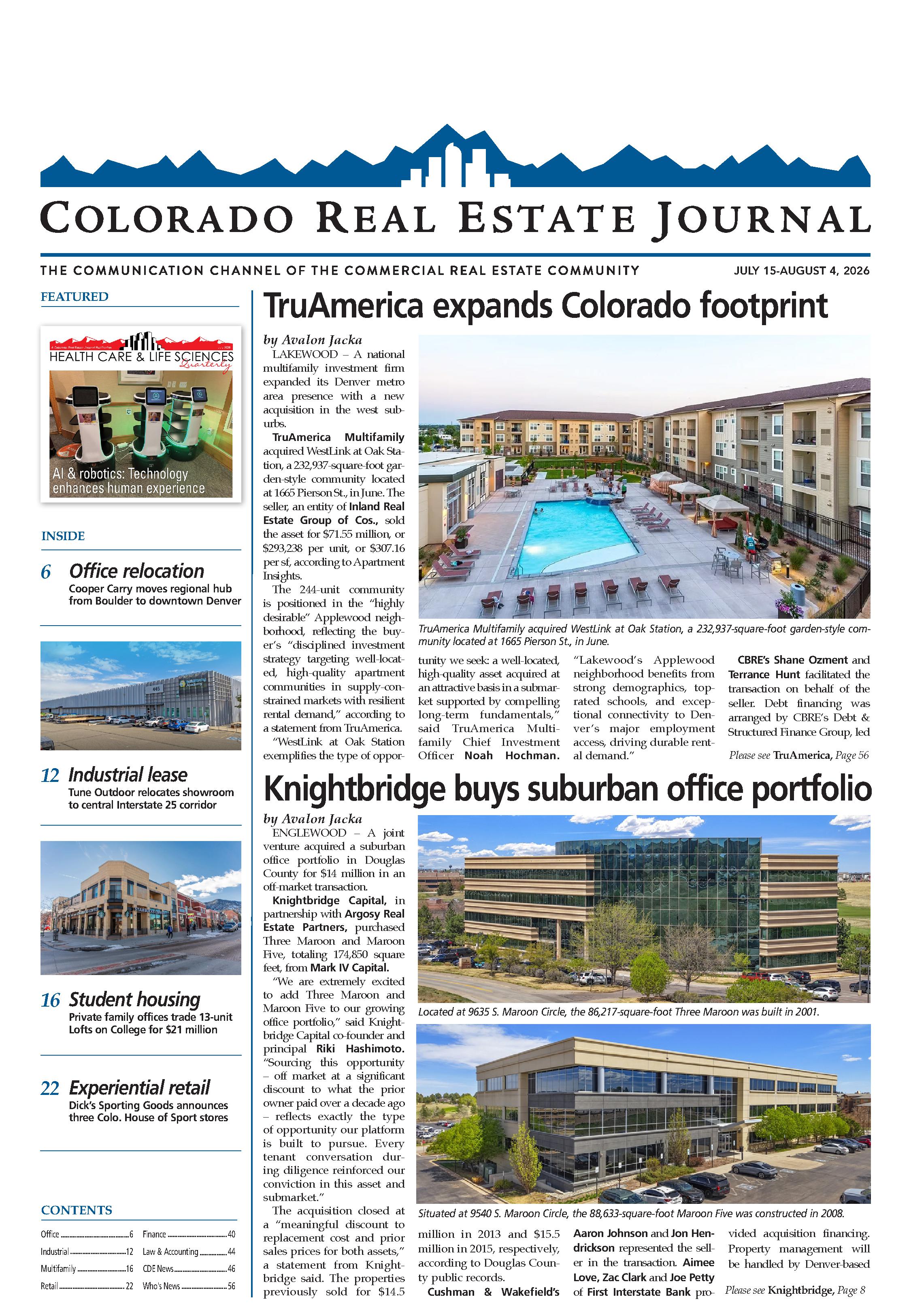 CREJ Current Issue