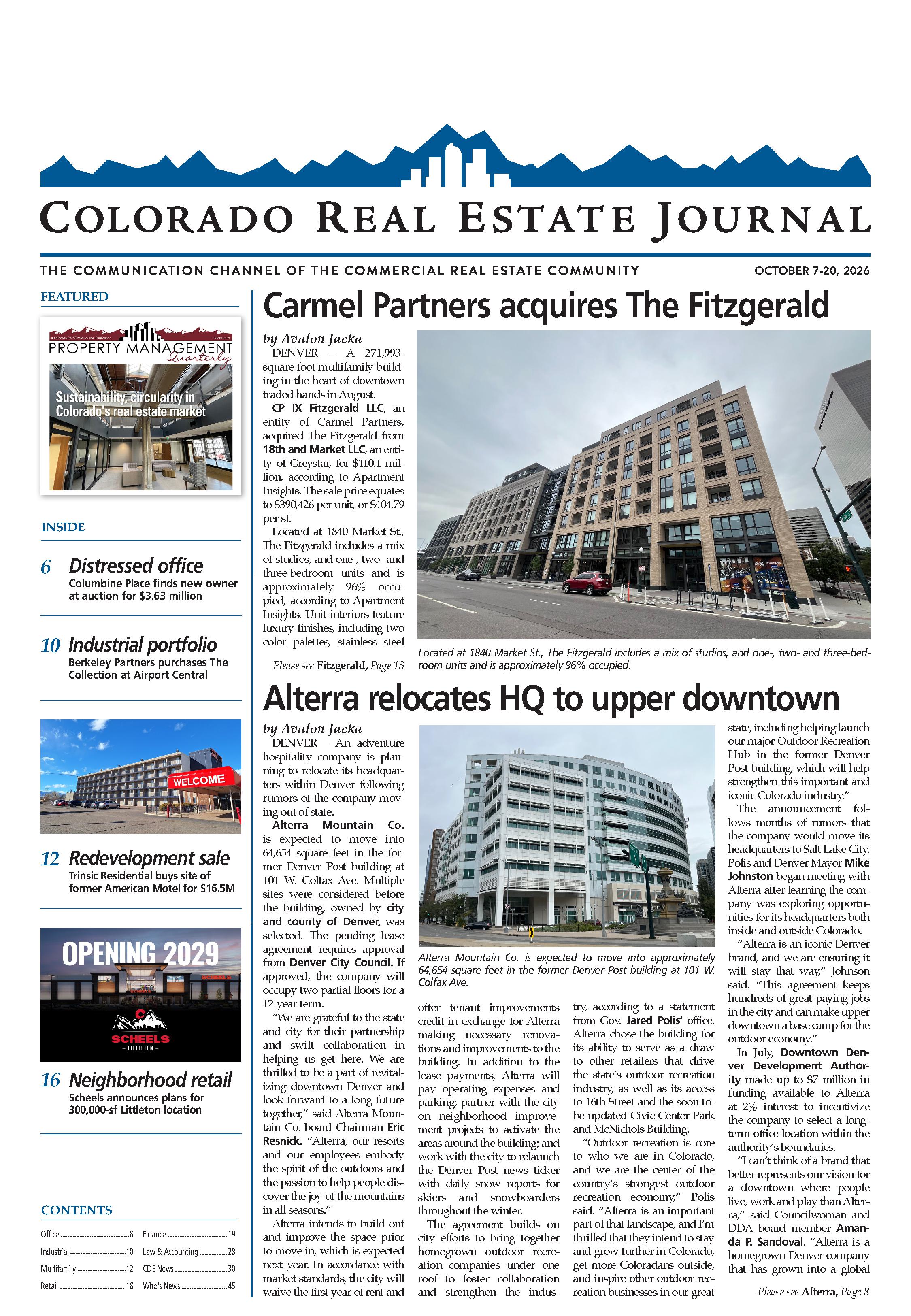 CREJ Current Issue